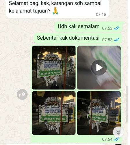 Pengiriman Papan Bunga Selamat Semawung Kembaran Kutoarjo