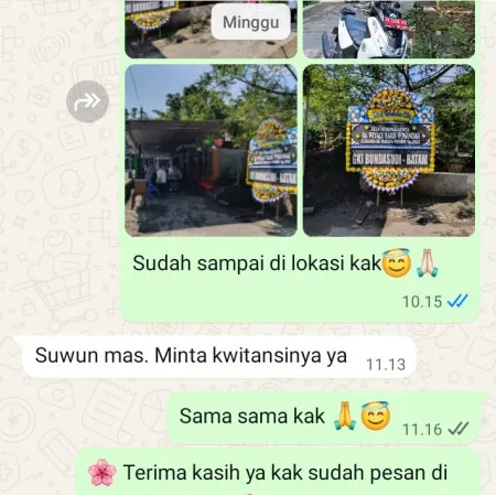 Pengiriman Papan Bunga Duka Semawung Kembaran Kutoarjo