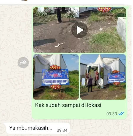 Pengiriman Karangan Bunga Semawung Kembaran Kutoarjo