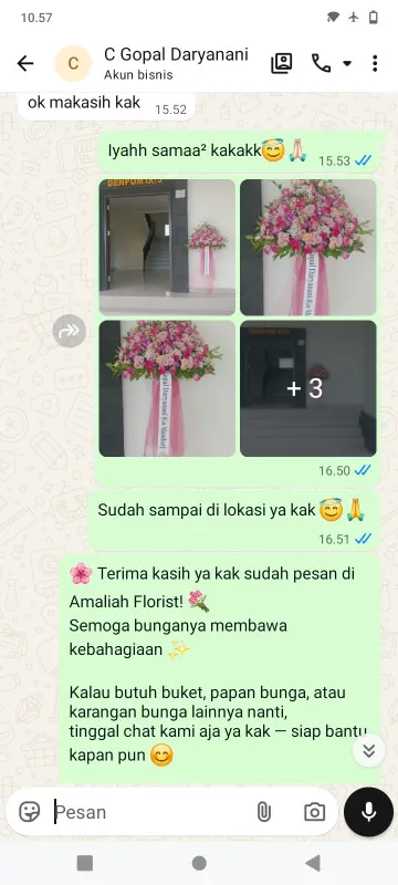 Pengiriman Karangan Bunga Semawung Kembaran Kutoarjo