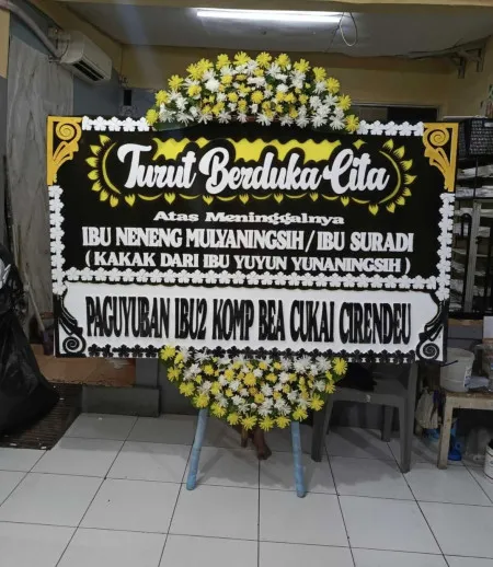 Papan Bunga Duka Semawung Kembaran Kutoarjo